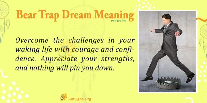 Bear Trap Dream Meaning