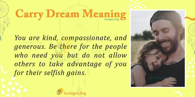Carry Dream Meaning