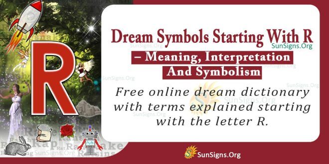 Dream Symbols Starting With R