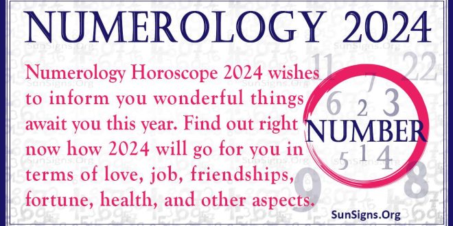 numerology horoscope 2024