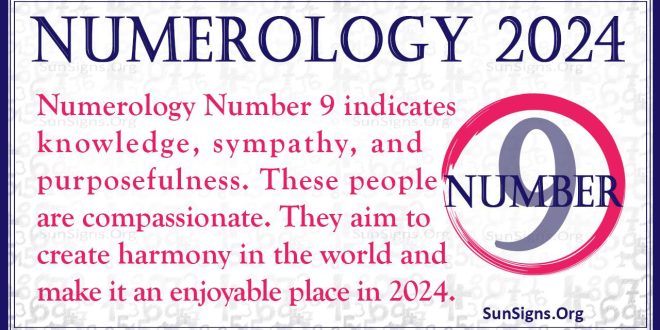 Numerology Number 9