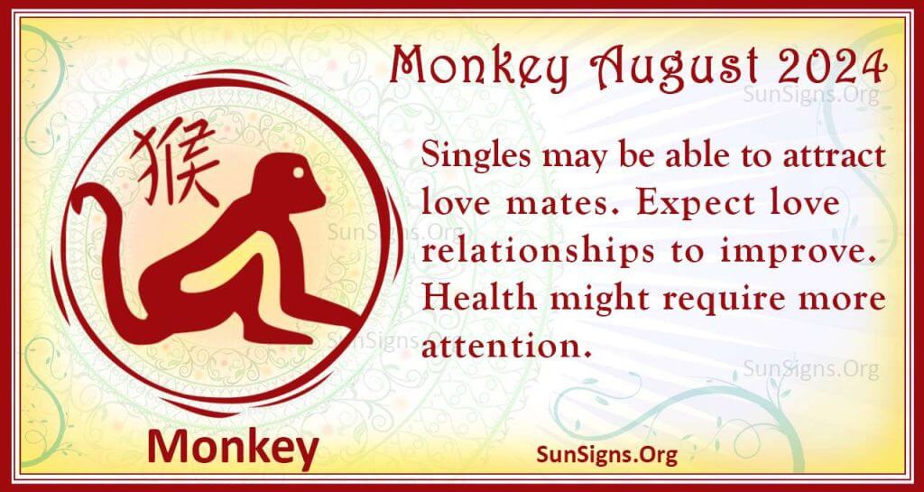 monkey august 2024