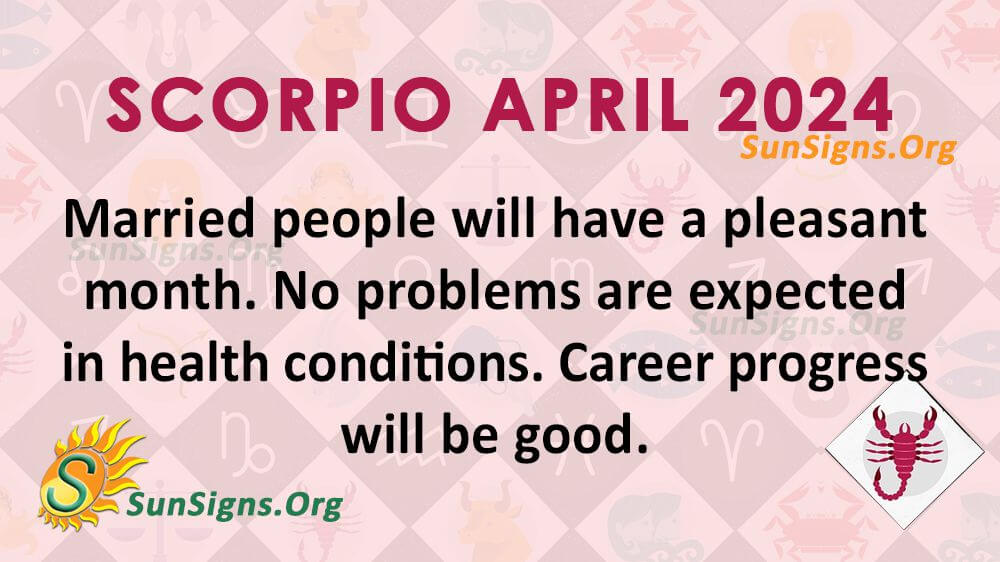 scorpio april 2024