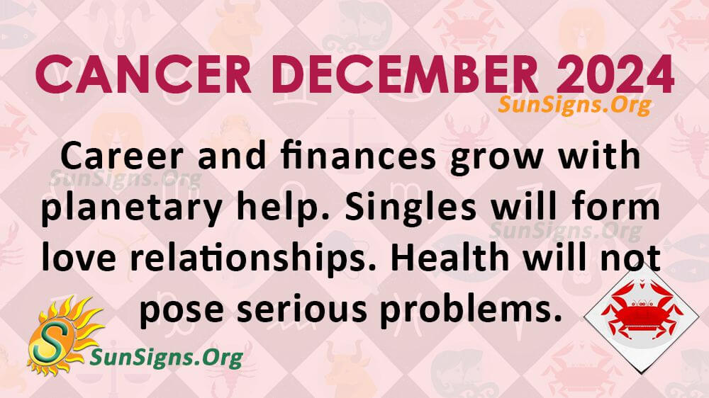 cancer december 2024