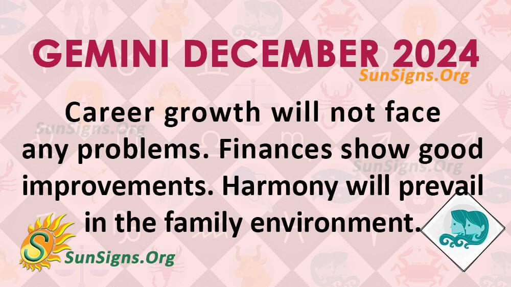 gemini december 2024