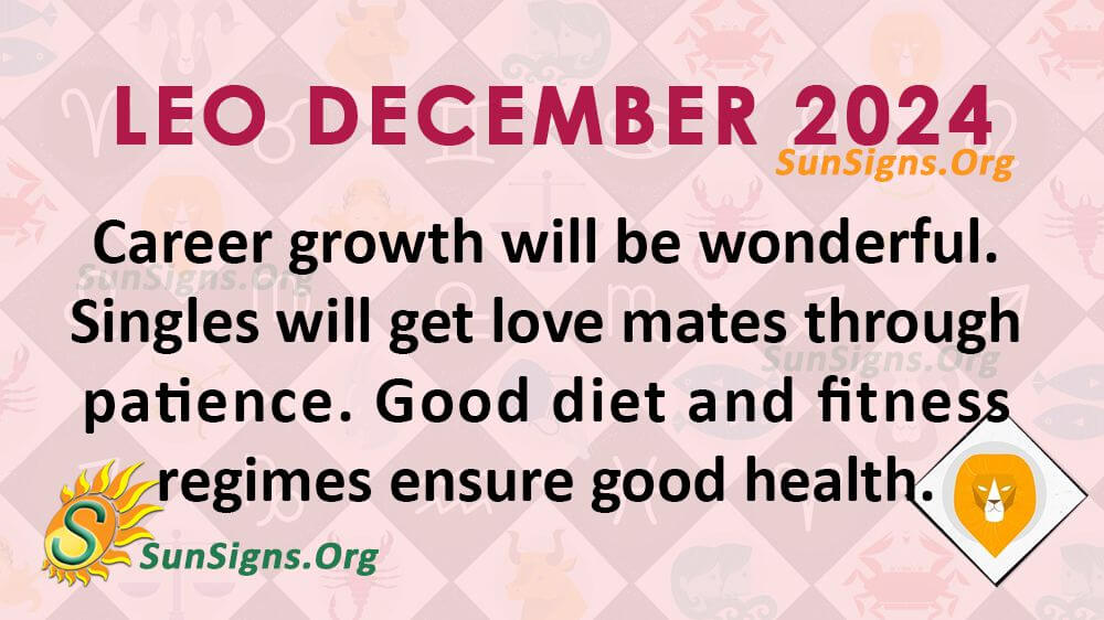 leo december 2024