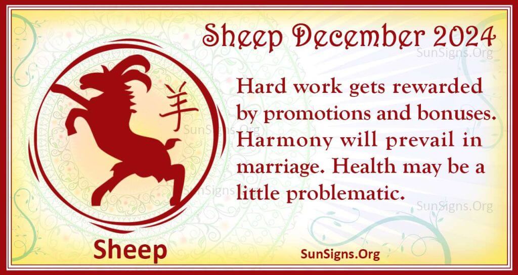 sheep december 2024