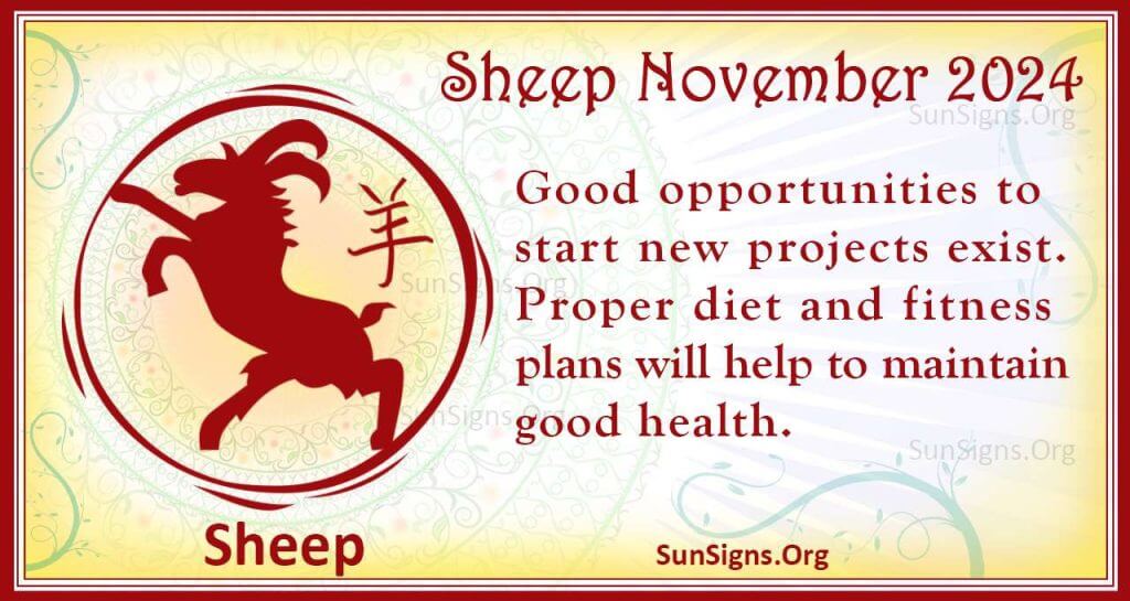 sheep november 2024