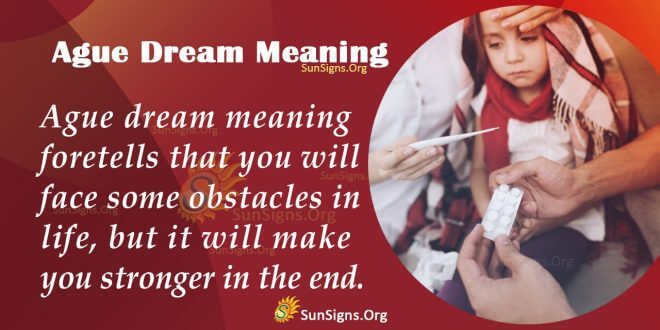 Ague Dream Meaning